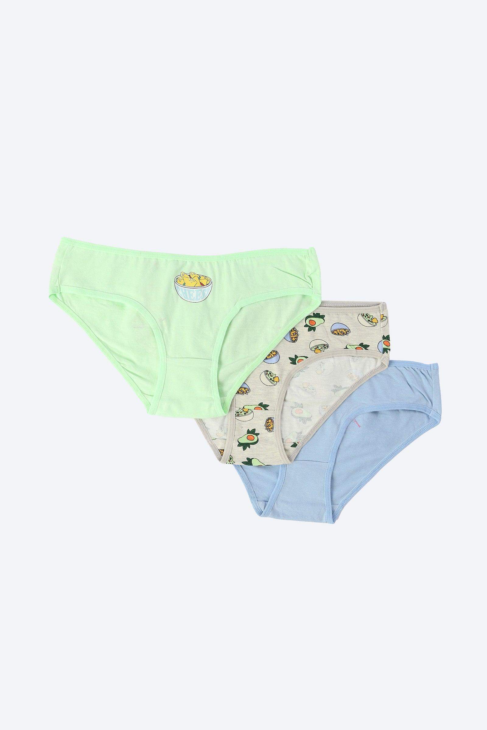 Pack of 3 Cotton Bikini Panties - Carina - ÙƒØ§Ø±ÙŠÙ†Ø§