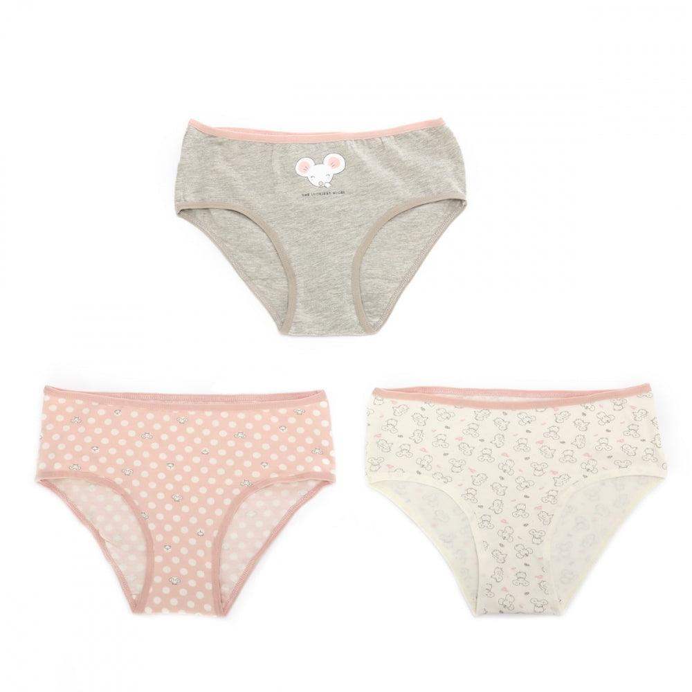 Pack of 3 Cotton Brief Under Wear - Carina - ÙƒØ§Ø±ÙŠÙ†Ø§