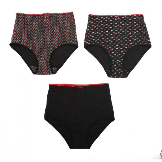 Pack of 3 Cotton Full Brief - Carina - ÙƒØ§Ø±ÙŠÙ†Ø§