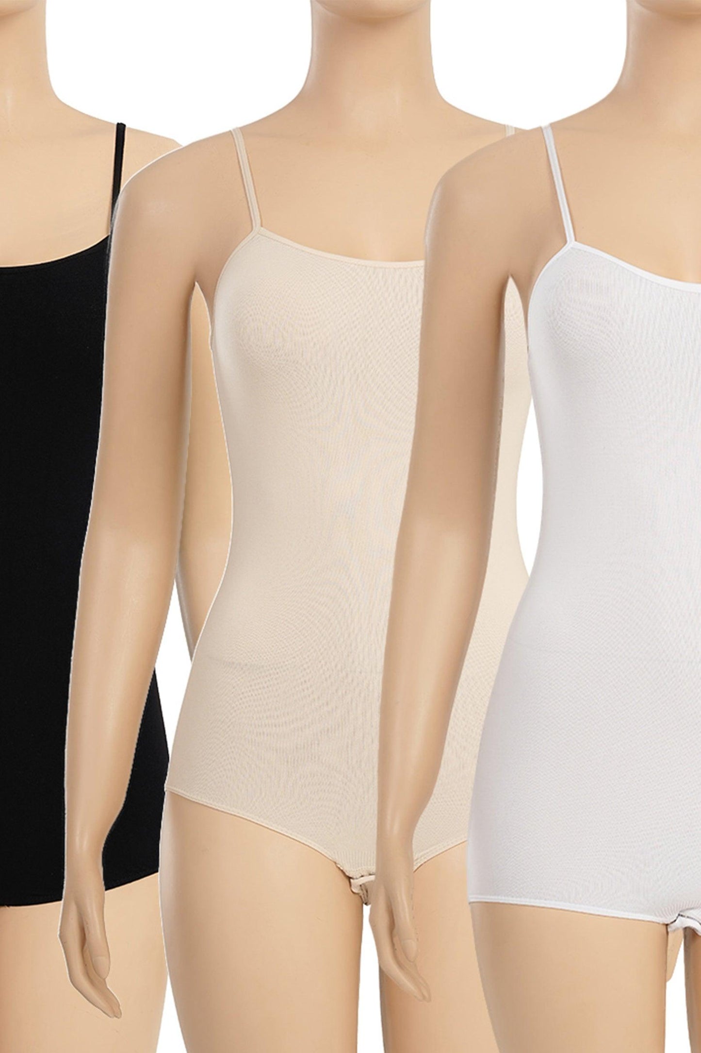 Pack of 3 Microfiber Cami Bodysuit - Carina - ÙƒØ§Ø±ÙŠÙ†Ø§