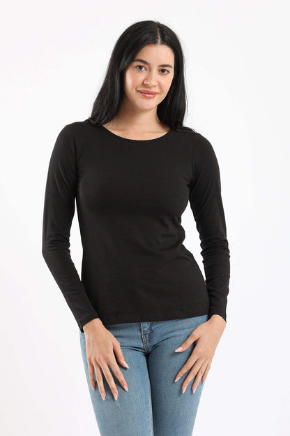 Pack of 3 Round Neck Long Sleeves Top - Carina - ÙƒØ§Ø±ÙŠÙ†Ø§