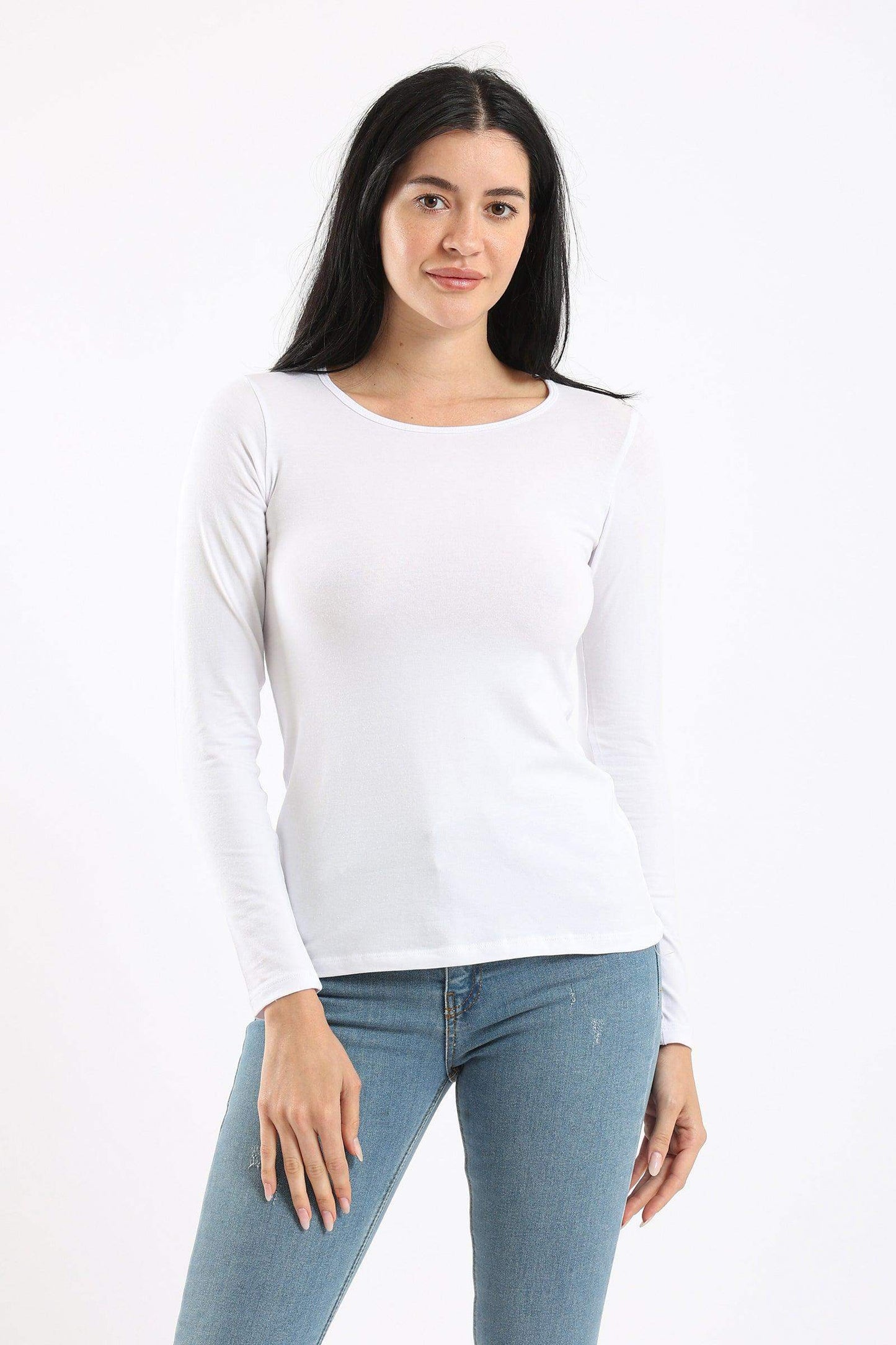 Pack of 3 Round Neck Long Sleeves Top - Carina - ÙƒØ§Ø±ÙŠÙ†Ø§