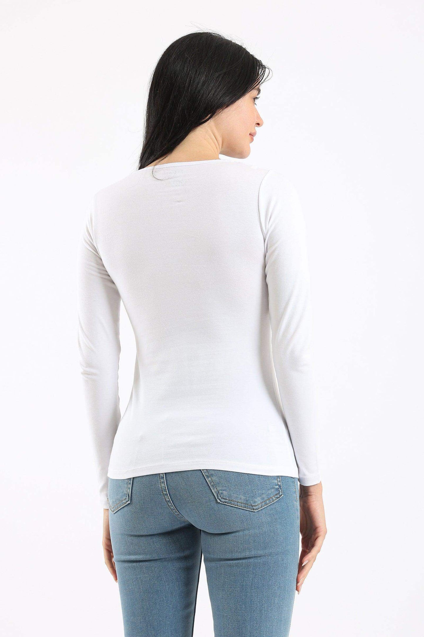 Pack of 3 Round Neck Long Sleeves Top - Carina - ÙƒØ§Ø±ÙŠÙ†Ø§