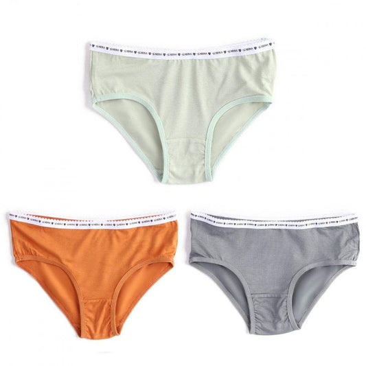 Pack of 3 Viscose Rich Brief - Carina - ÙƒØ§Ø±ÙŠÙ†Ø§