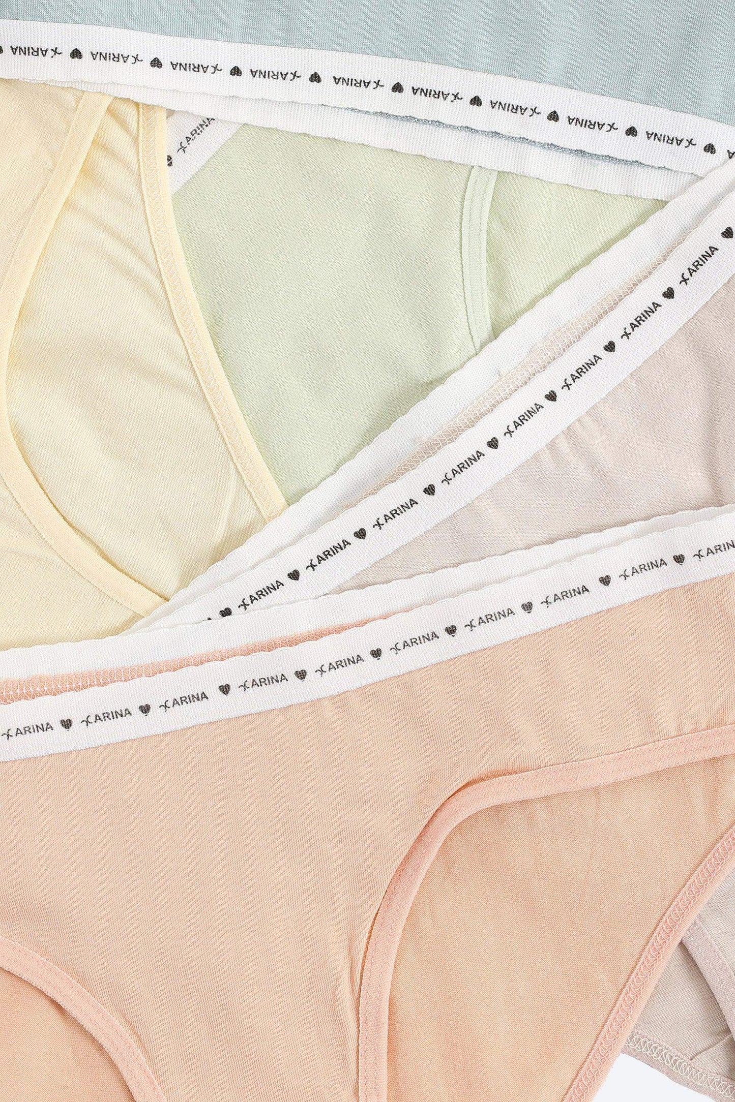 Pack of 5 Colored Bikini Panties - Carina - ÙƒØ§Ø±ÙŠÙ†Ø§