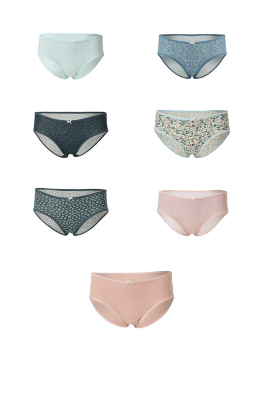 Pack Of 7 Briefs For Women - Carina - ÙƒØ§Ø±ÙŠÙ†Ø§