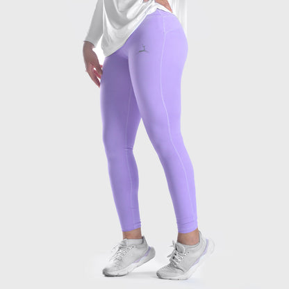 Doe Side Pocket Elevated Leggings- Lavender