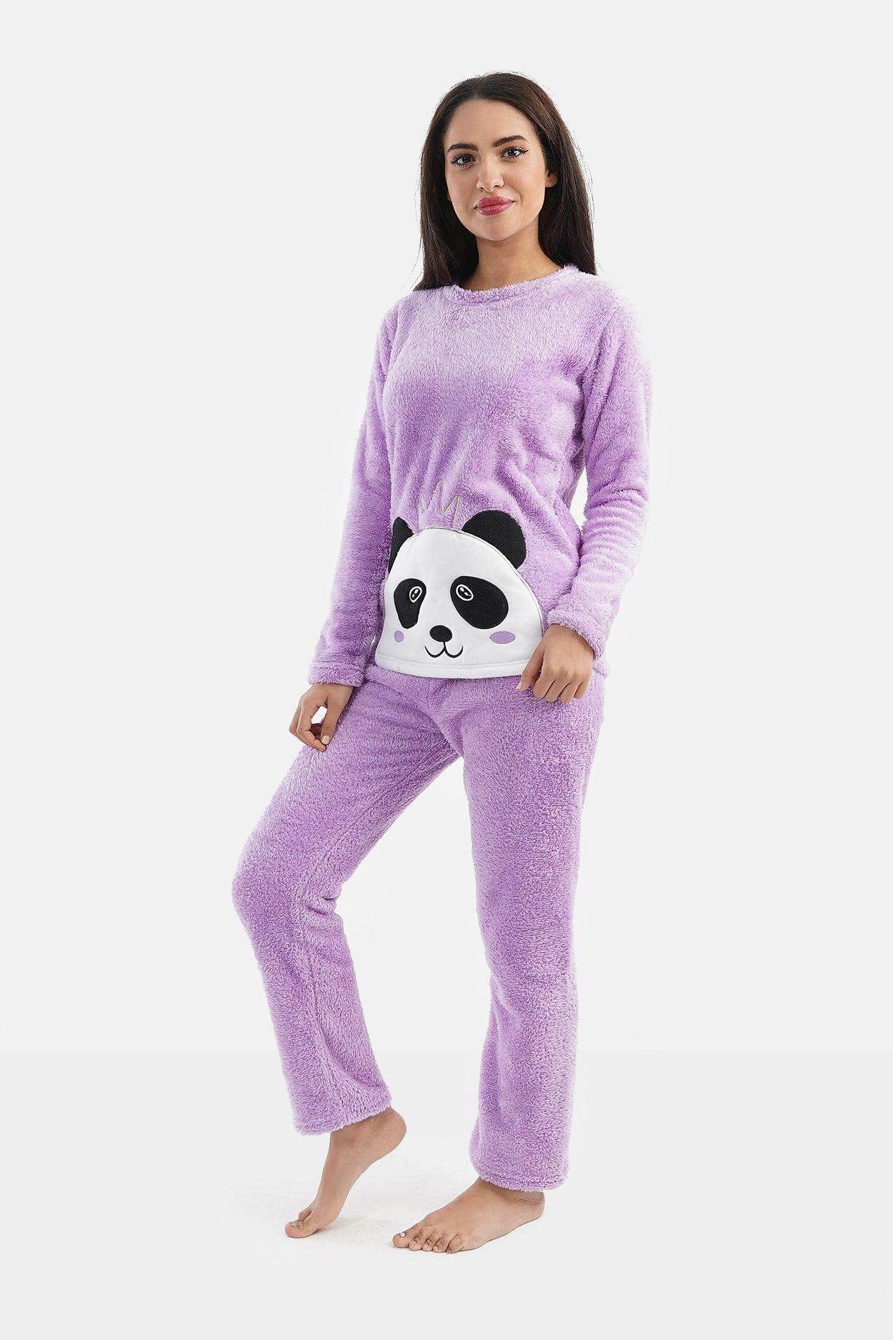 Panda Printed Pyjama Set - Carina - ÙƒØ§Ø±ÙŠÙ†Ø§