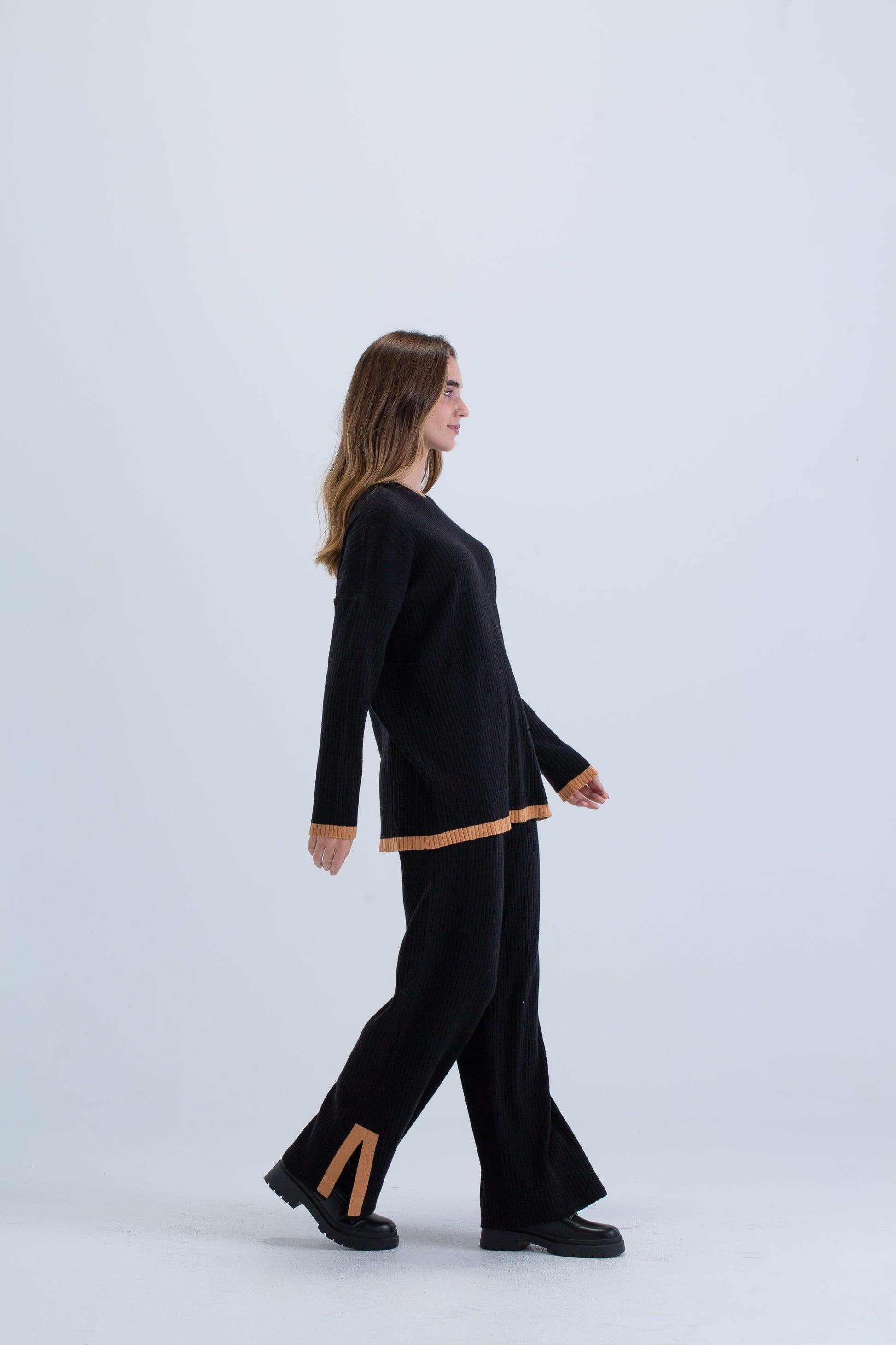 Piping Edges Loungewear Set - Carina - ÙƒØ§Ø±ÙŠÙ†Ø§