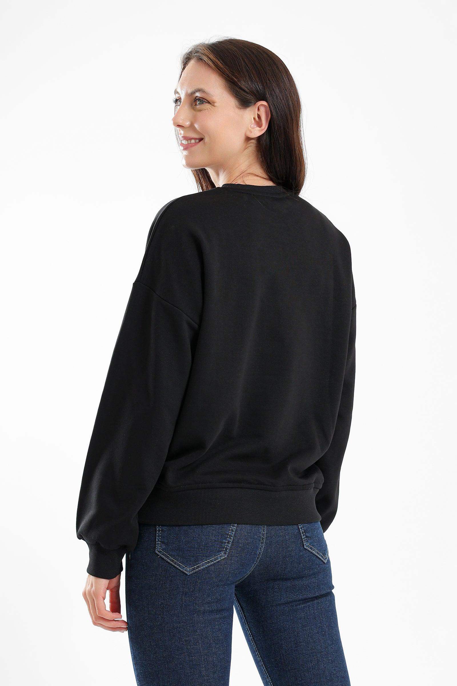 Plain Lounge Sweatshirt - Carina - ÙƒØ§Ø±ÙŠÙ†Ø§