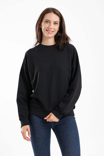 Plain Lounge Sweatshirt - Carina - ÙƒØ§Ø±ÙŠÙ†Ø§