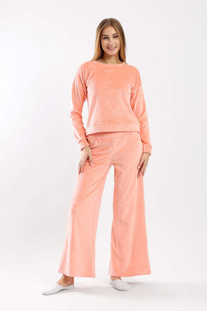 Plain Plush Pyjama Set - Carina - ÙƒØ§Ø±ÙŠÙ†Ø§