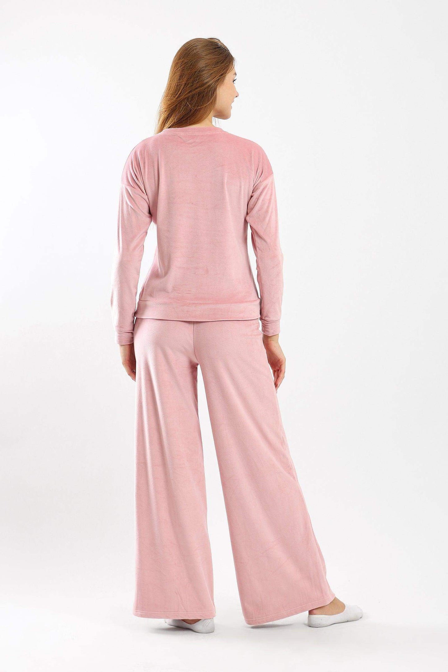 Plain Plush Pyjama Set - Carina - ÙƒØ§Ø±ÙŠÙ†Ø§