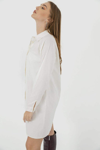 Plain Shirt with Collar - Carina - ÙƒØ§Ø±ÙŠÙ†Ø§