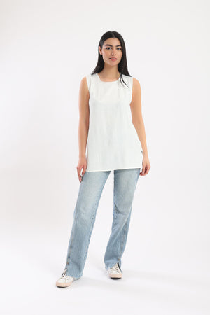Plain Sleeveless Top - Clue-wear