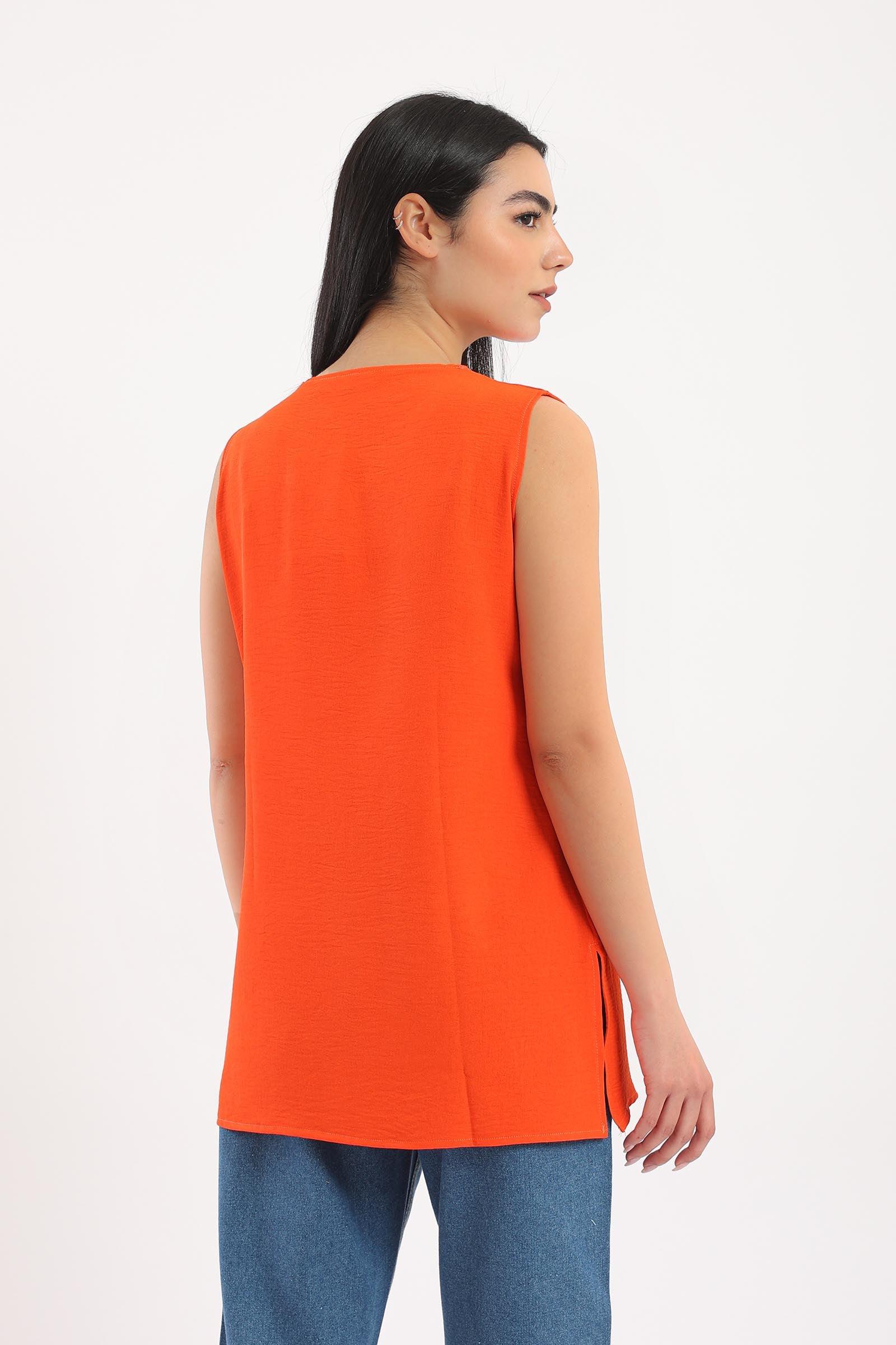 Plain Sleeveless Top - Clue-wear