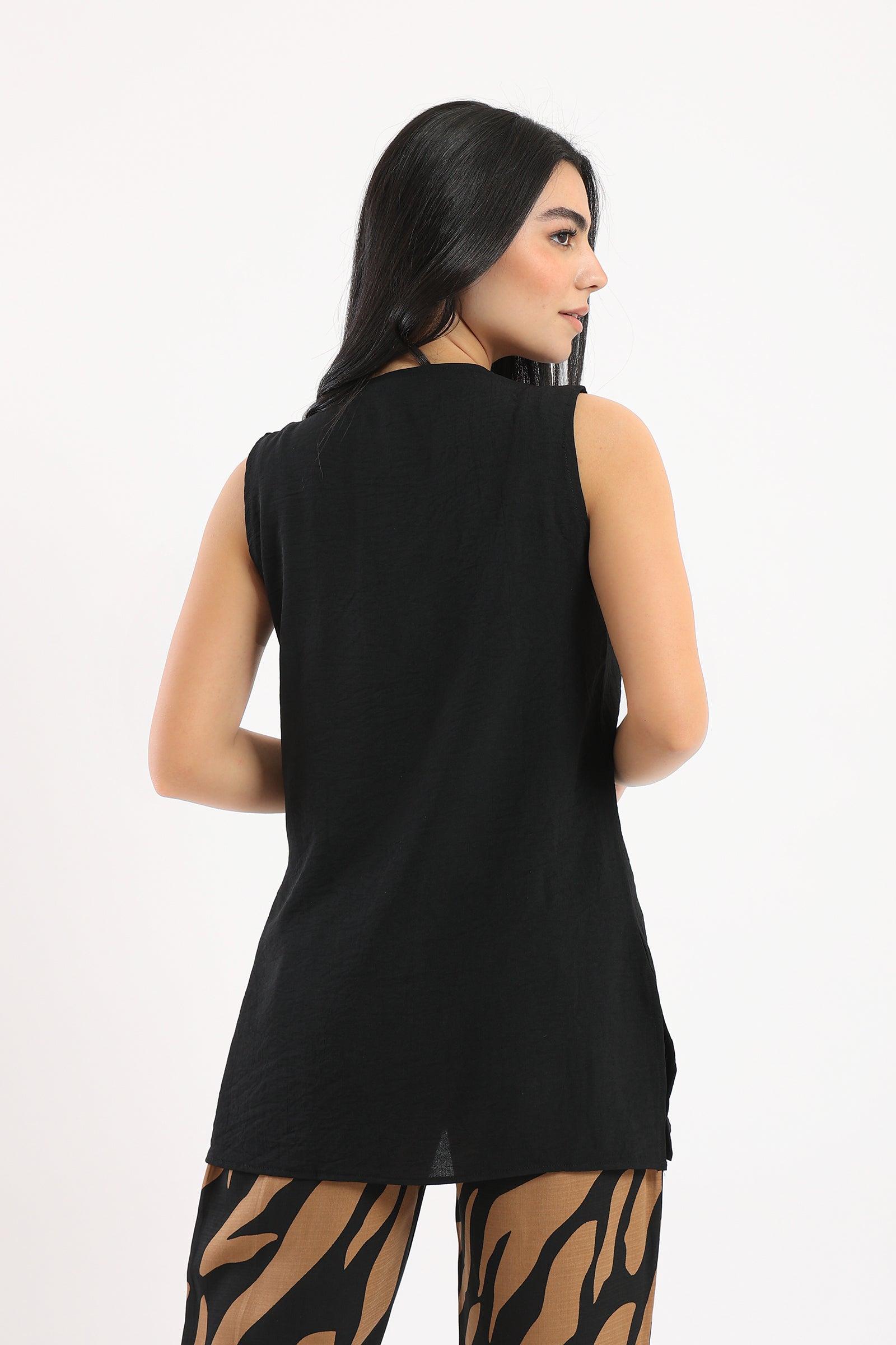 Plain Sleeveless Top - Clue-wear