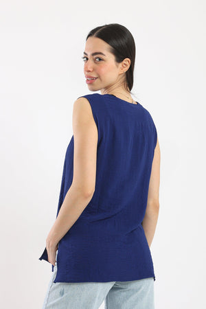 Plain Sleeveless Top - Clue-wear