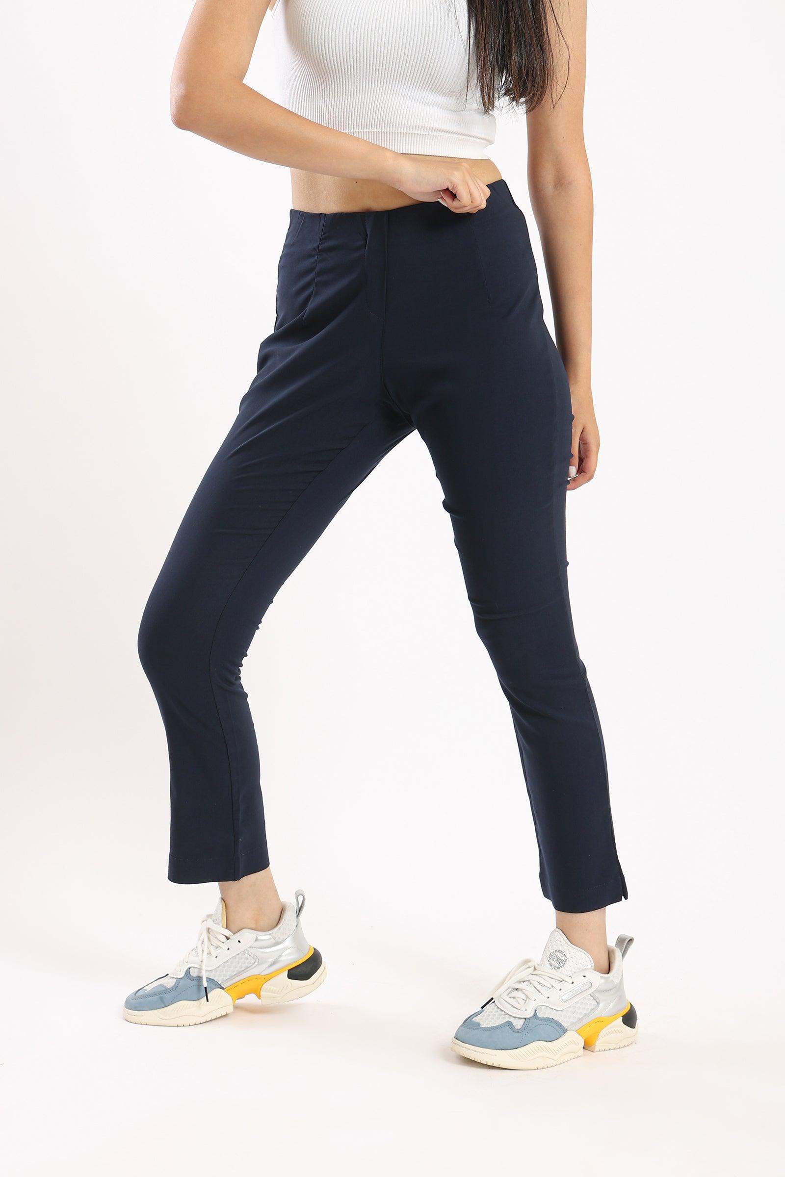 Plain Slim Pants - Carina - ÙƒØ§Ø±ÙŠÙ†Ø§