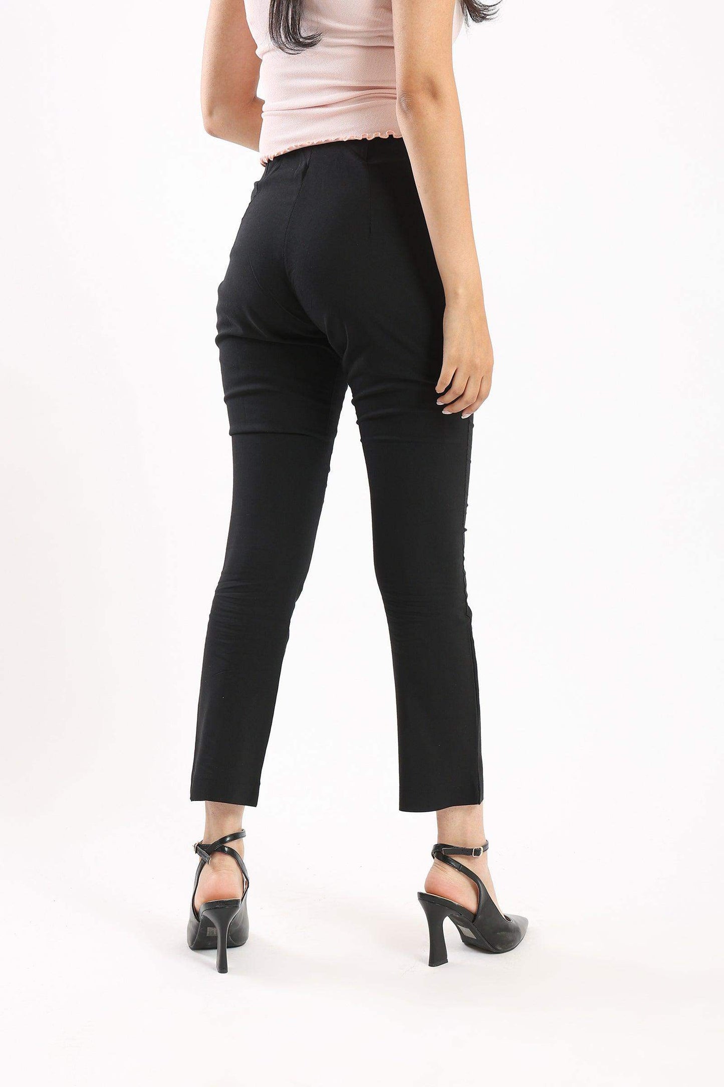 Plain Slim Pants - Carina - ÙƒØ§Ø±ÙŠÙ†Ø§