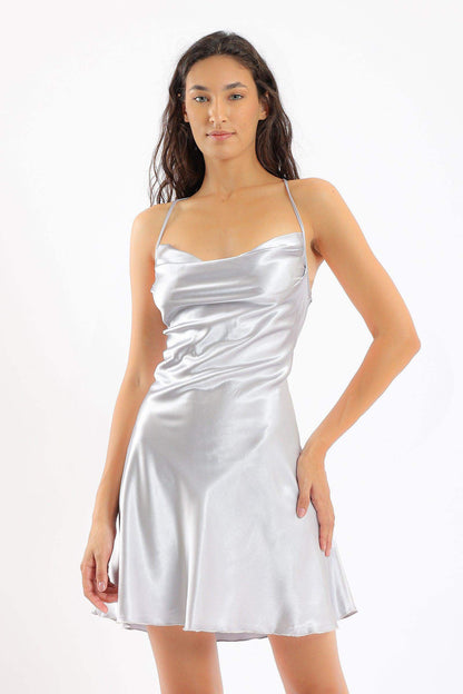 Plain Strappy Nightgown - Carina - ÙƒØ§Ø±ÙŠÙ†Ø§