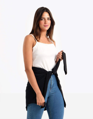 Plain Waist Shirt - Carina - ÙƒØ§Ø±ÙŠÙ†Ø§