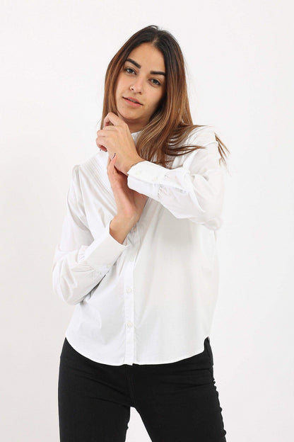 Pleated Formal Shirt - Carina - ÙƒØ§Ø±ÙŠÙ†Ø§