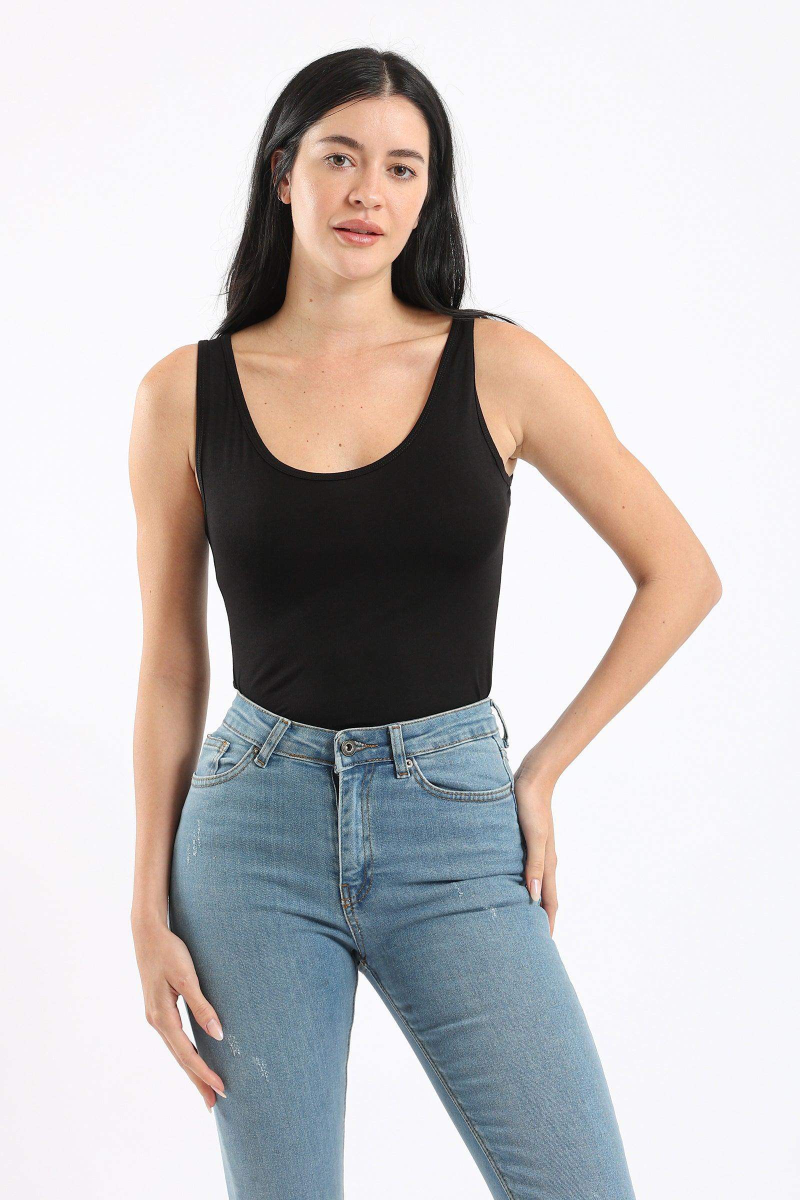 Plunge Neck Top - Carina - ÙƒØ§Ø±ÙŠÙ†Ø§