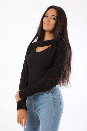 Pointelle Detachable Sleeves - Carina - ÙƒØ§Ø±ÙŠÙ†Ø§