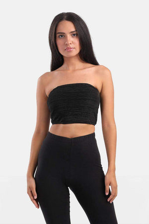 Polyester Bralette Plisse - Carina - ÙƒØ§Ø±ÙŠÙ†Ø§