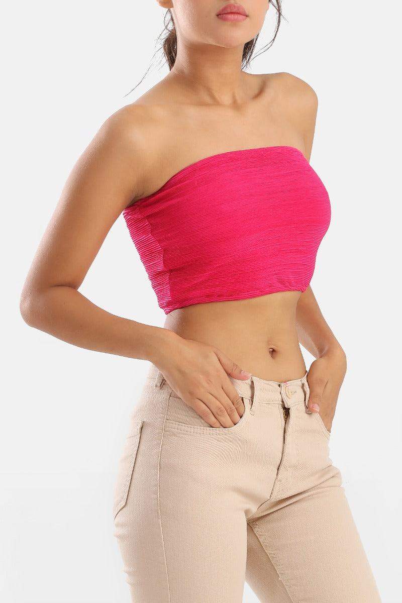 Polyester Bralette Plisse - Carina - ÙƒØ§Ø±ÙŠÙ†Ø§