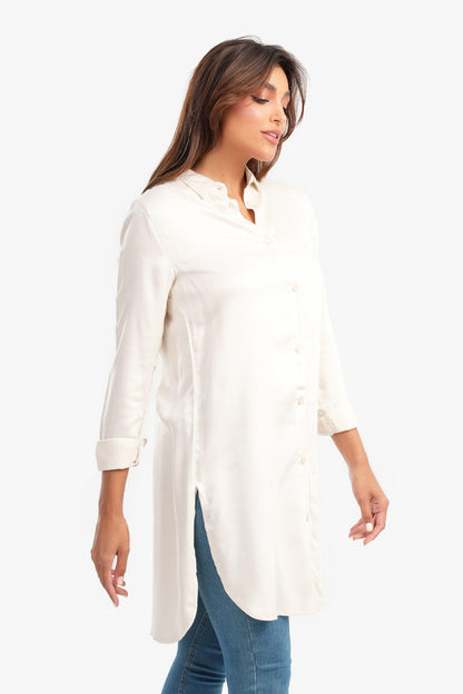 Poplin Long Shirt - Carina - ÙƒØ§Ø±ÙŠÙ†Ø§