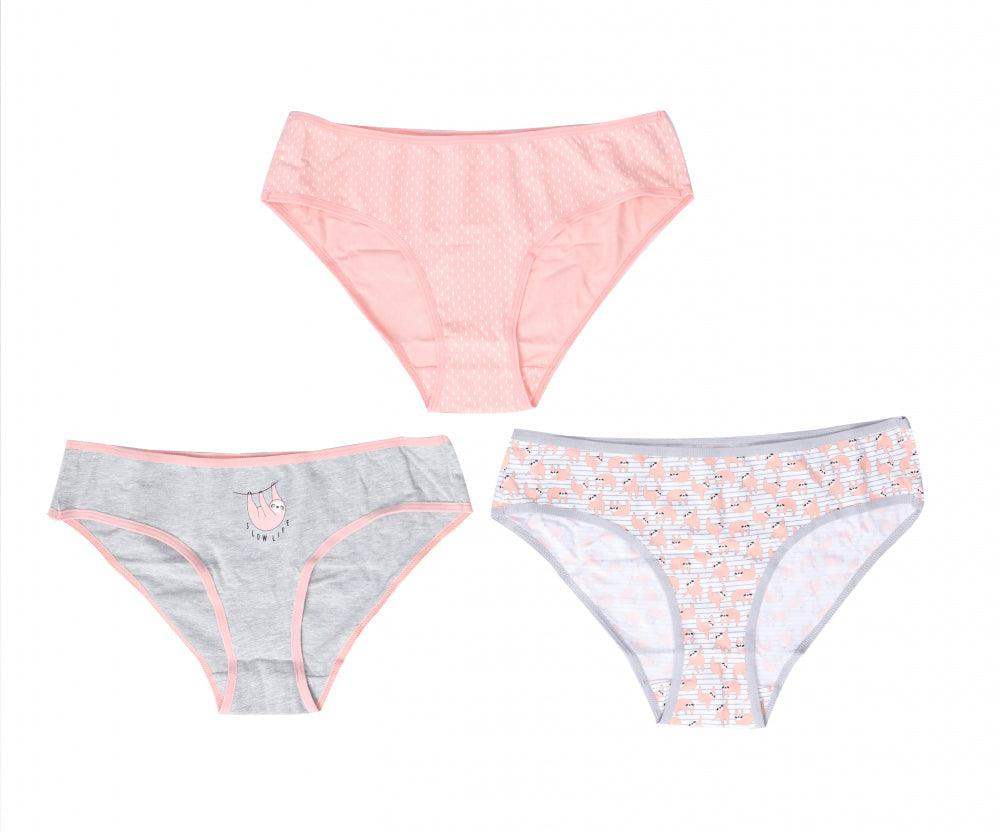 Printed Bikini Panties - 3 Pcs - Carina - ÙƒØ§Ø±ÙŠÙ†Ø§