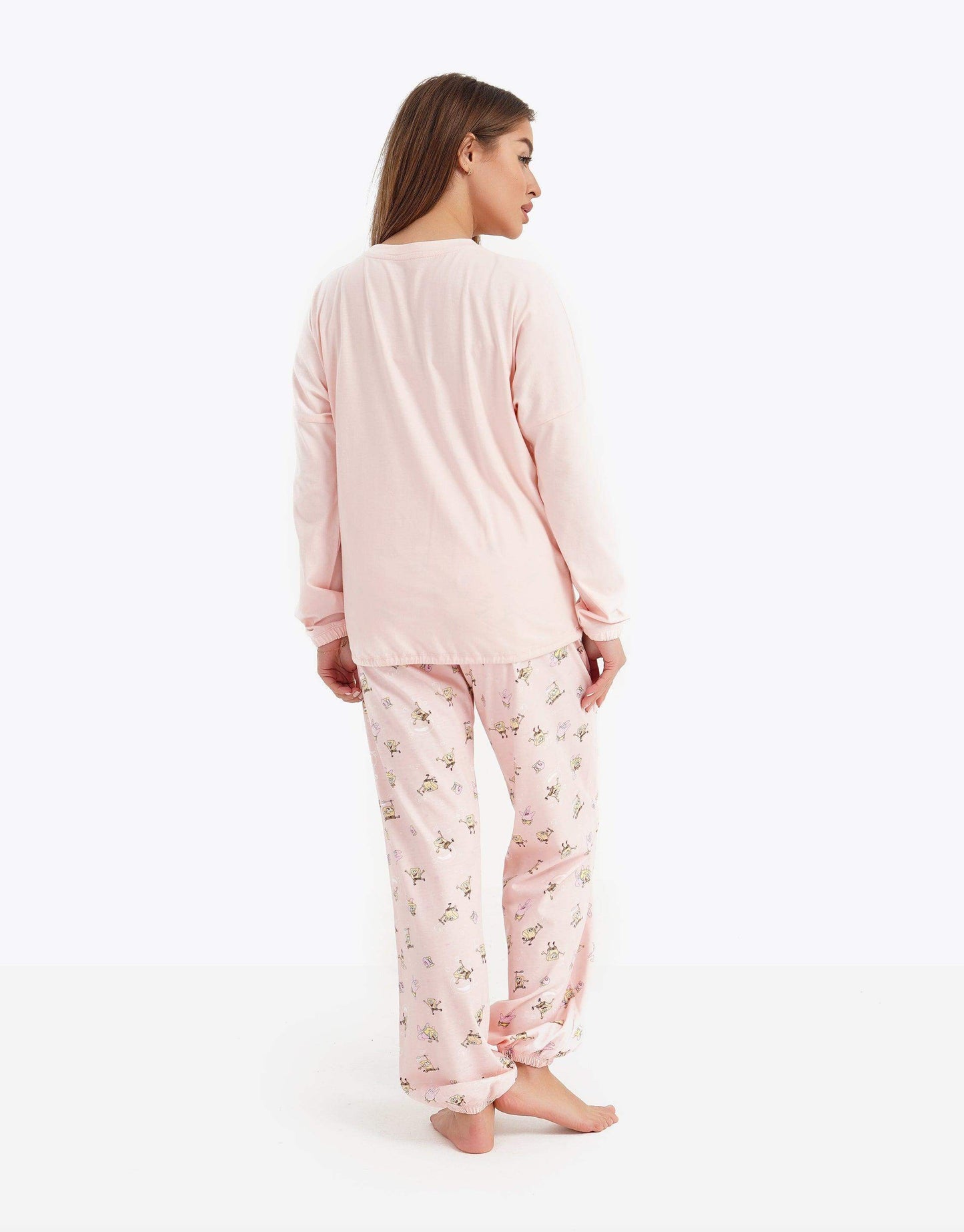 Printed Long Sleeve Pyjama Set - Carina - ÙƒØ§Ø±ÙŠÙ†Ø§