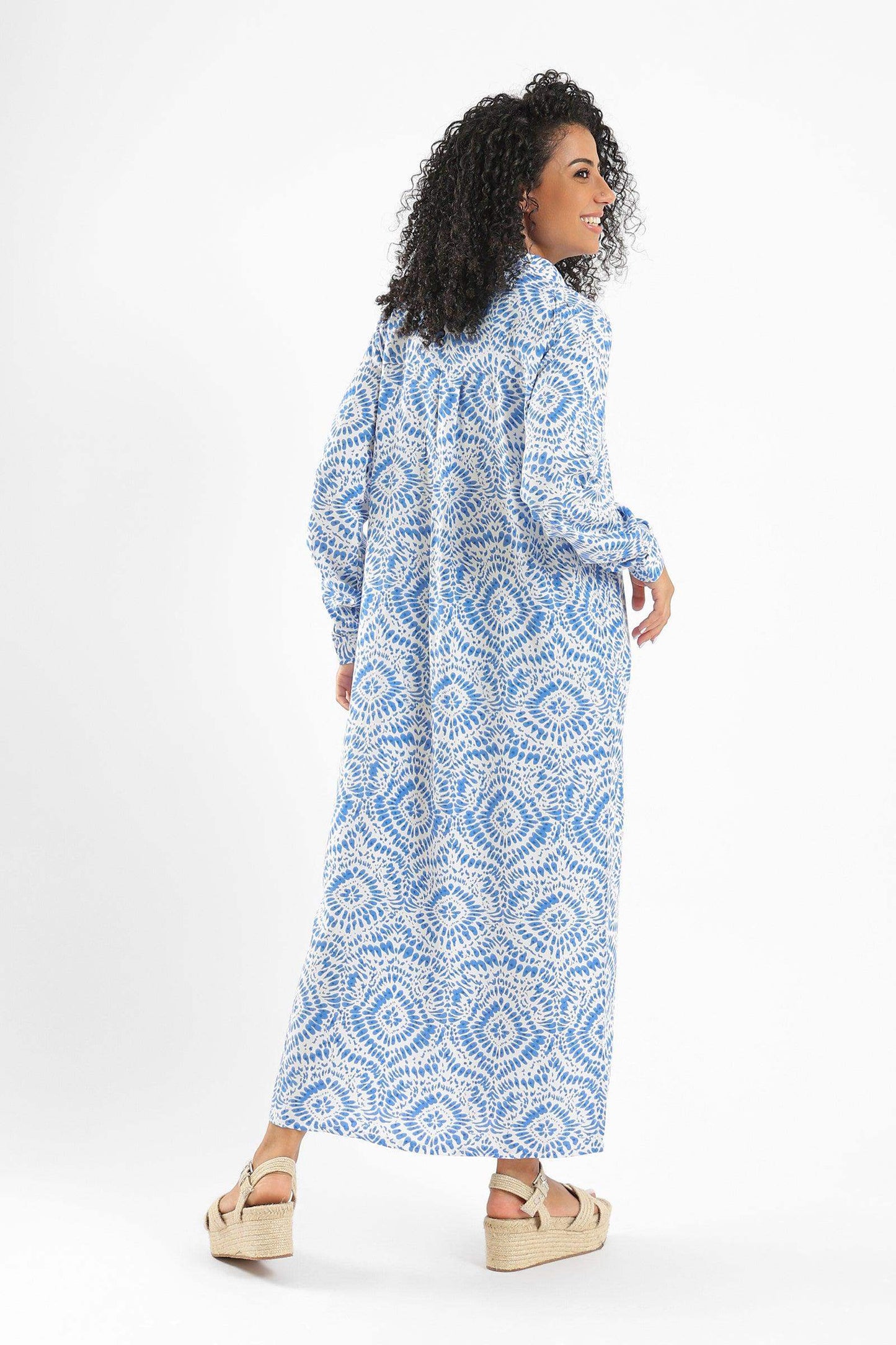 Printed Shirt Dress - Carina - ÙƒØ§Ø±ÙŠÙ†Ø§