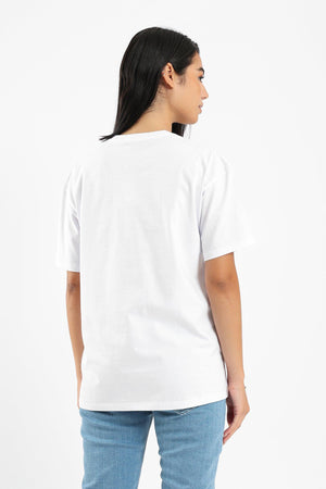 Printed Short Sleeves T-shirt - Clue Wear