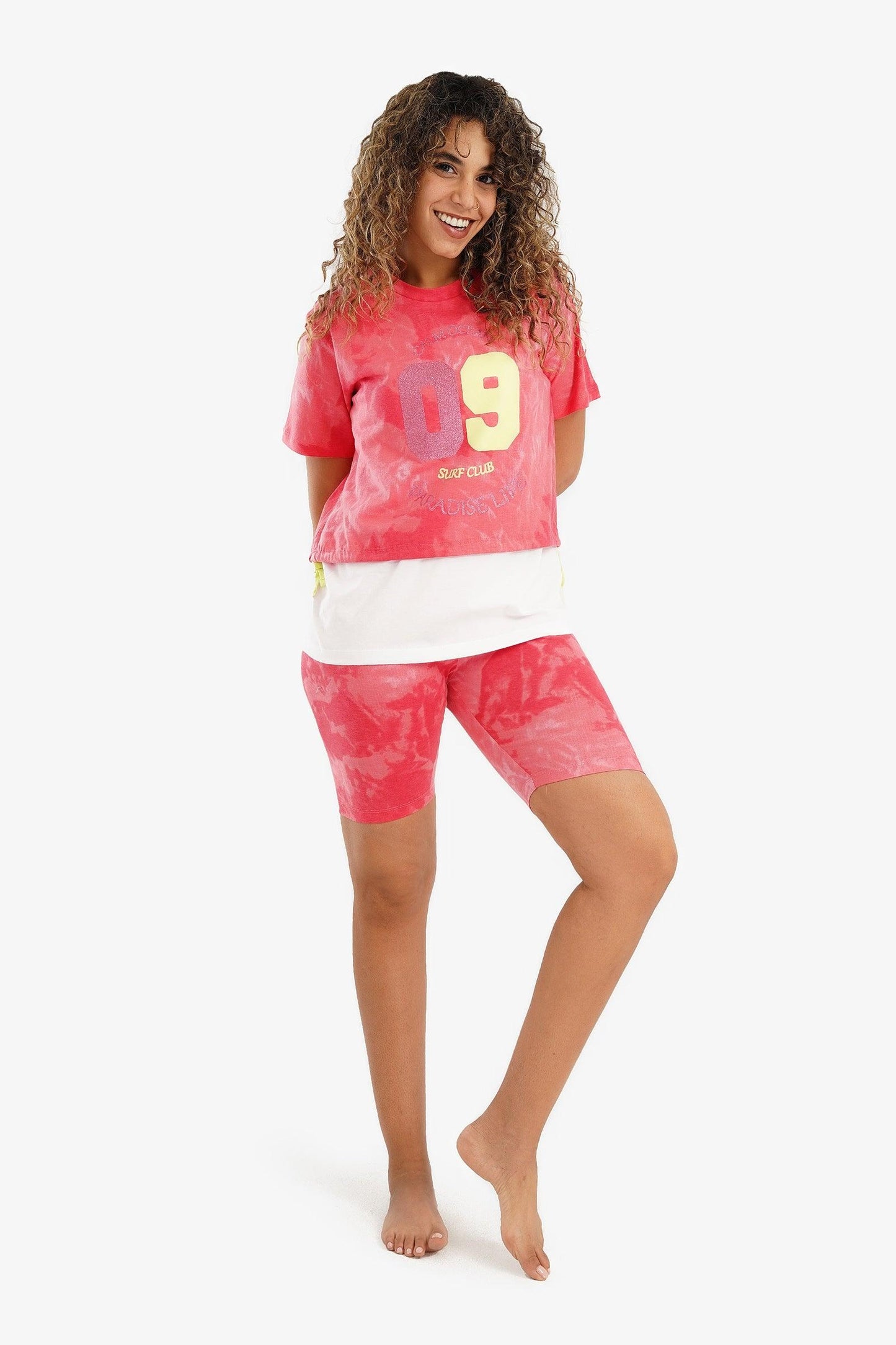 Printed Surf Club Pyjama Set - Carina - ÙƒØ§Ø±ÙŠÙ†Ø§