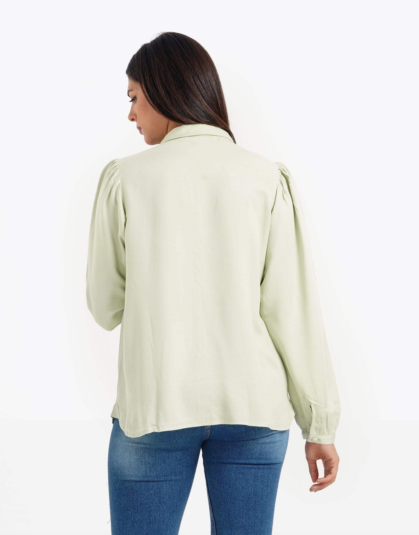 Puffed Long Sleeves Shirt - Carina - ÙƒØ§Ø±ÙŠÙ†Ø§