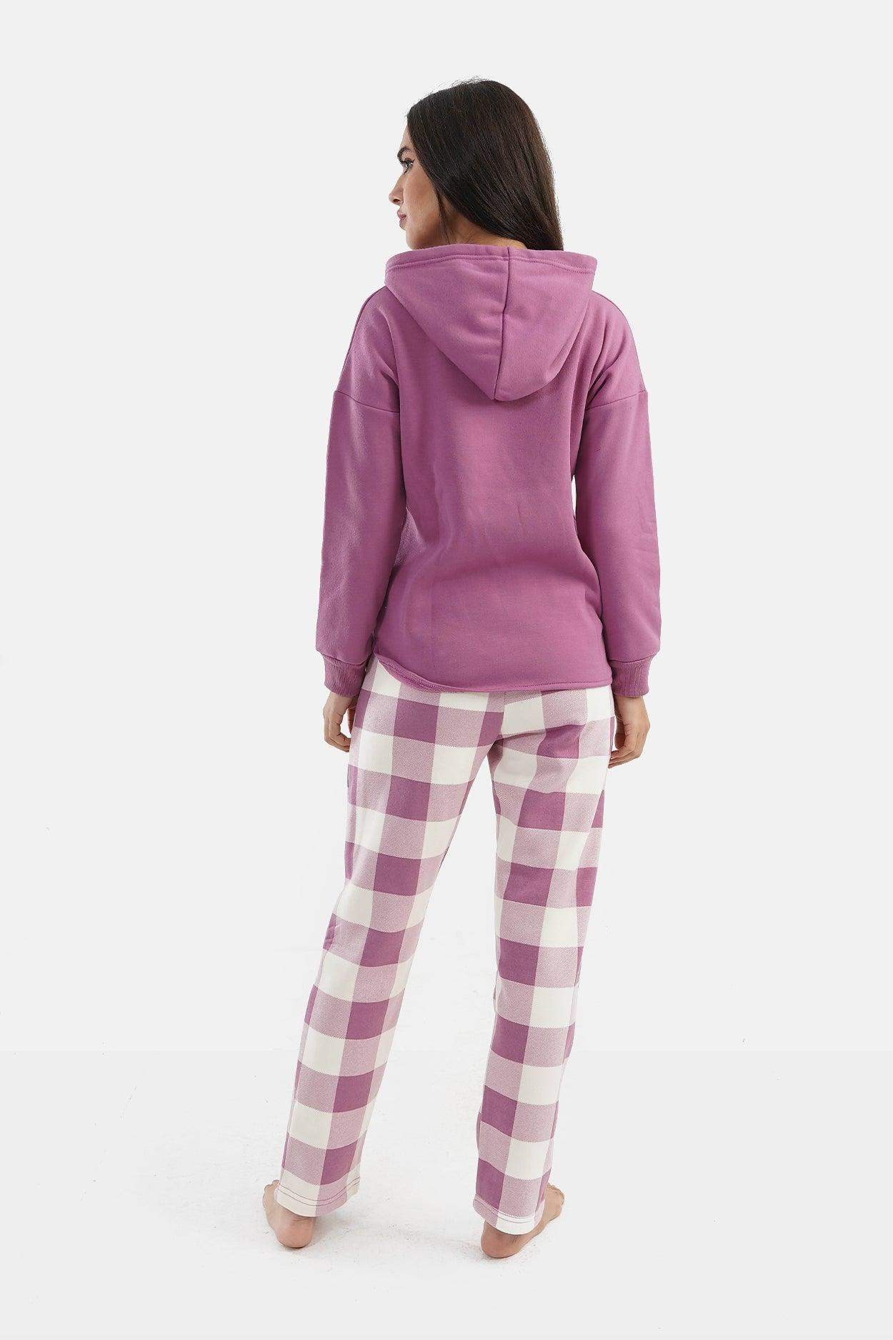 Pyjama Set with Checks Pants - Carina - ÙƒØ§Ø±ÙŠÙ†Ø§