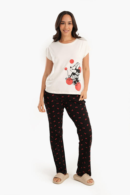 Pyjama Set with Minnie Print - Carina - ÙƒØ§Ø±ÙŠÙ†Ø§