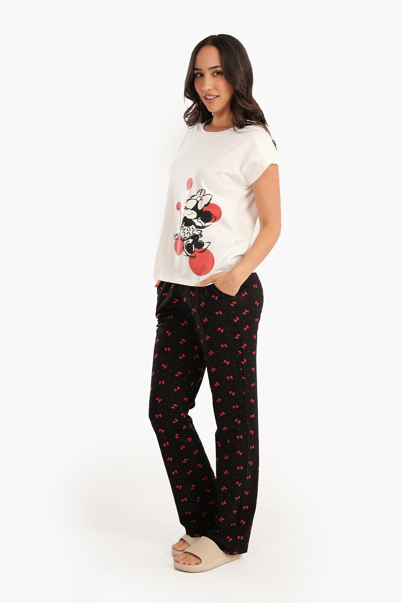 Pyjama Set with Minnie Print - Carina - ÙƒØ§Ø±ÙŠÙ†Ø§