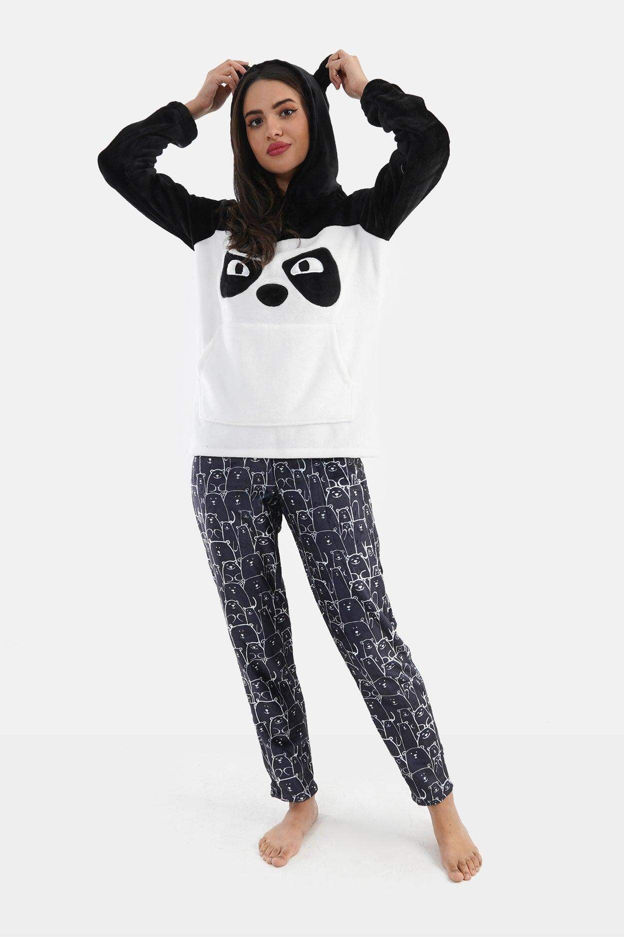 Pyjama Set with Panda Printed - Carina - ÙƒØ§Ø±ÙŠÙ†Ø§