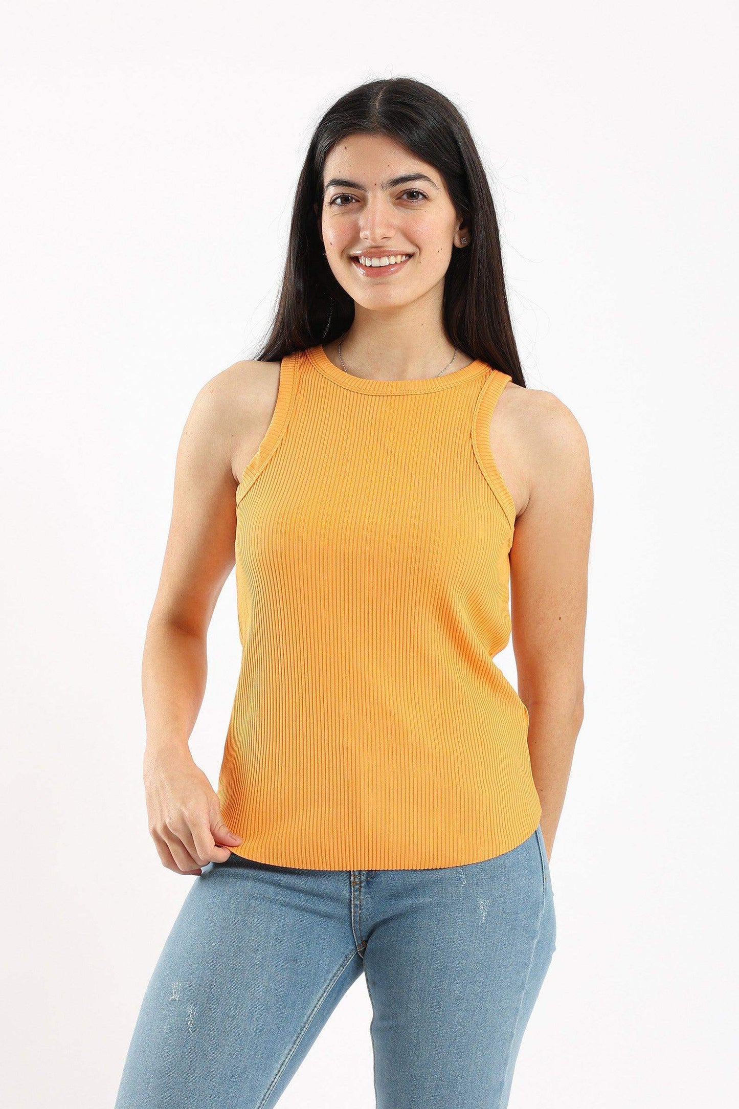 Racer Back Ribbed Top - Carina - ÙƒØ§Ø±ÙŠÙ†Ø§