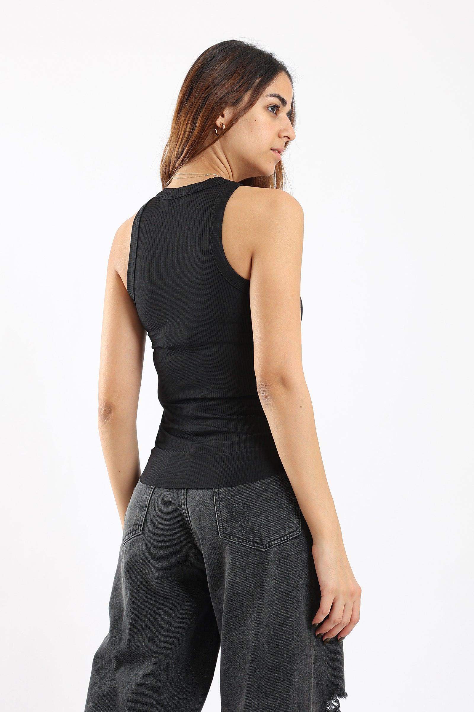 Racer Back Ribbed Top - Carina - ÙƒØ§Ø±ÙŠÙ†Ø§