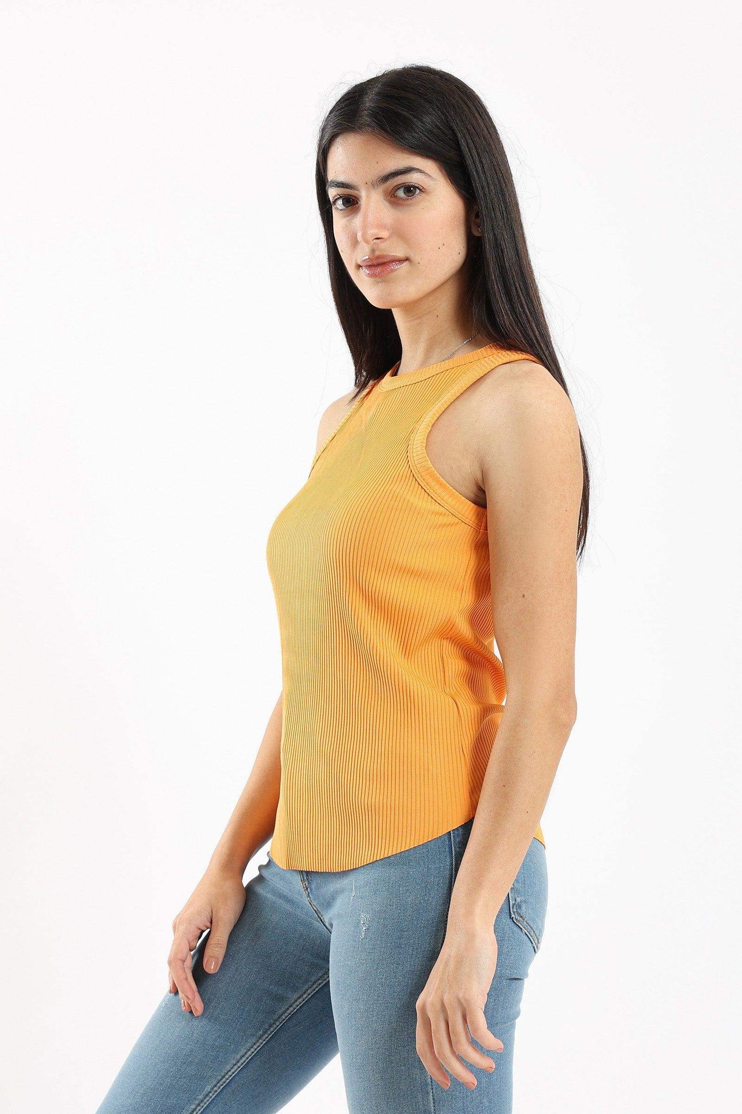 Racer Back Ribbed Top - Carina - ÙƒØ§Ø±ÙŠÙ†Ø§