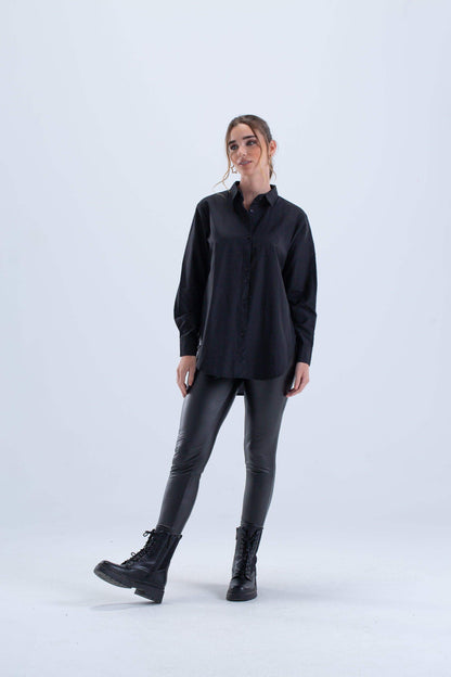 Regular Fit Cotton Shirt - Carina - ÙƒØ§Ø±ÙŠÙ†Ø§