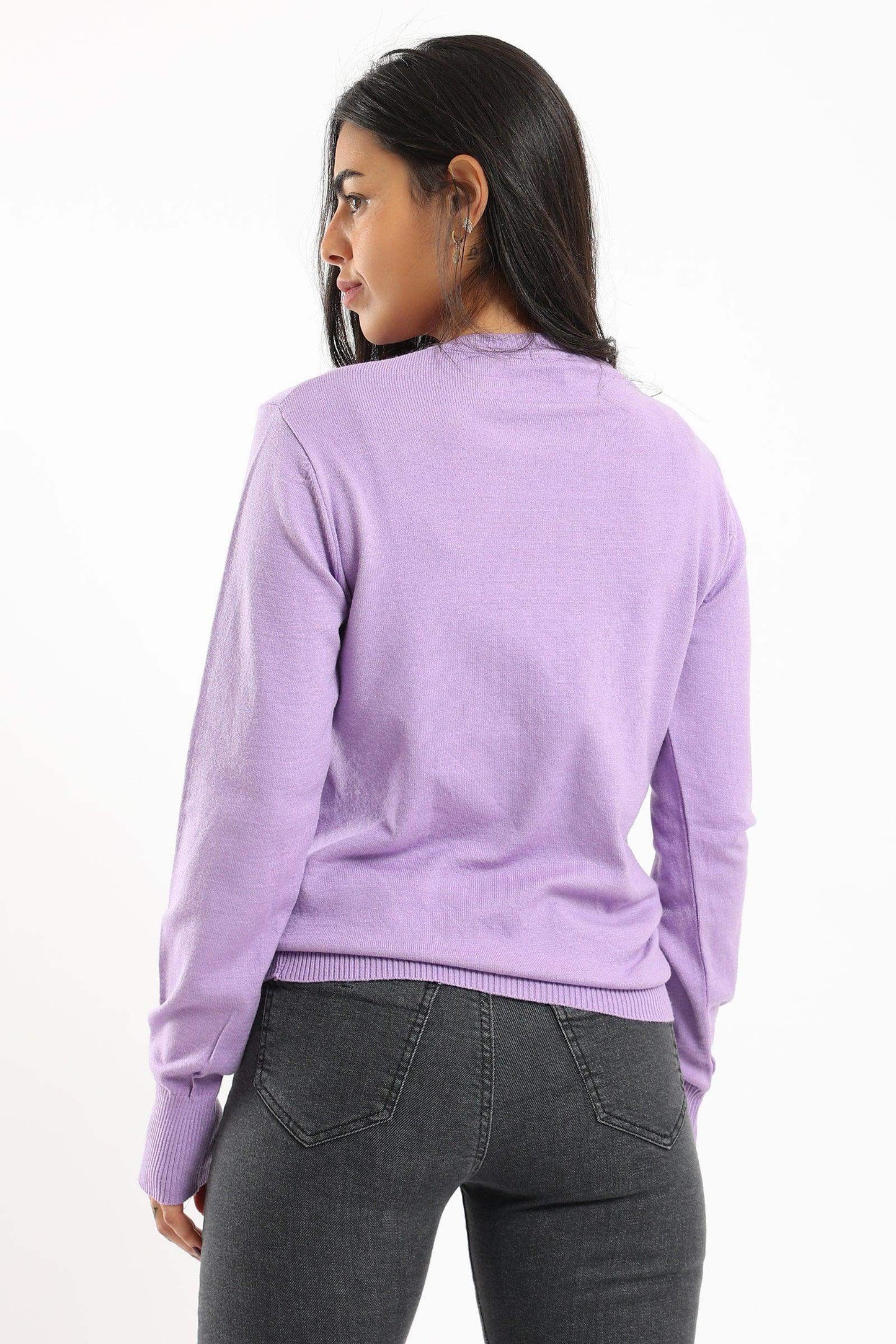 Regular Fit Knitted Pullover - Carina - ÙƒØ§Ø±ÙŠÙ†Ø§