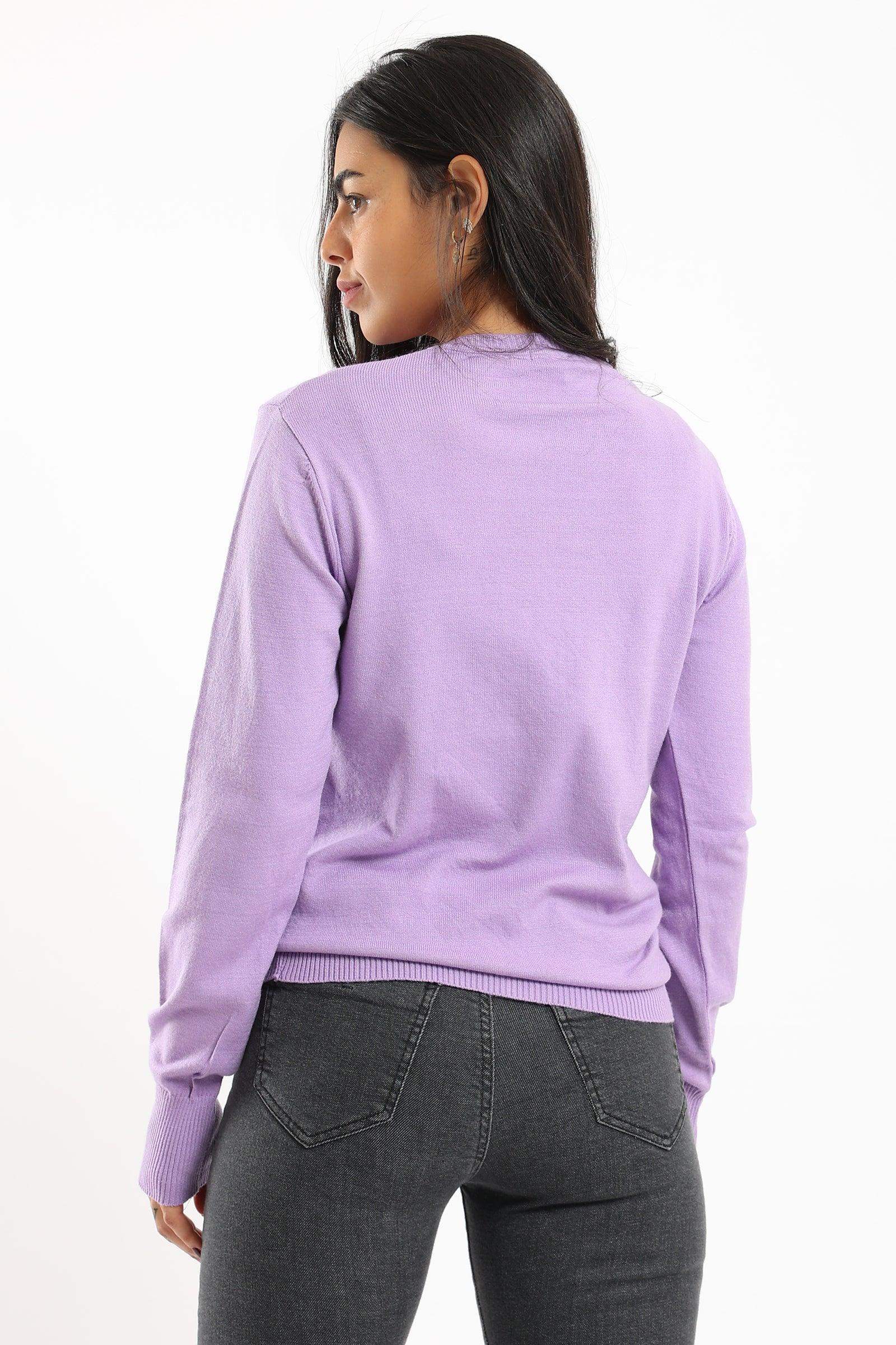 Regular Fit Knitted Pullover - Carina - ÙƒØ§Ø±ÙŠÙ†Ø§