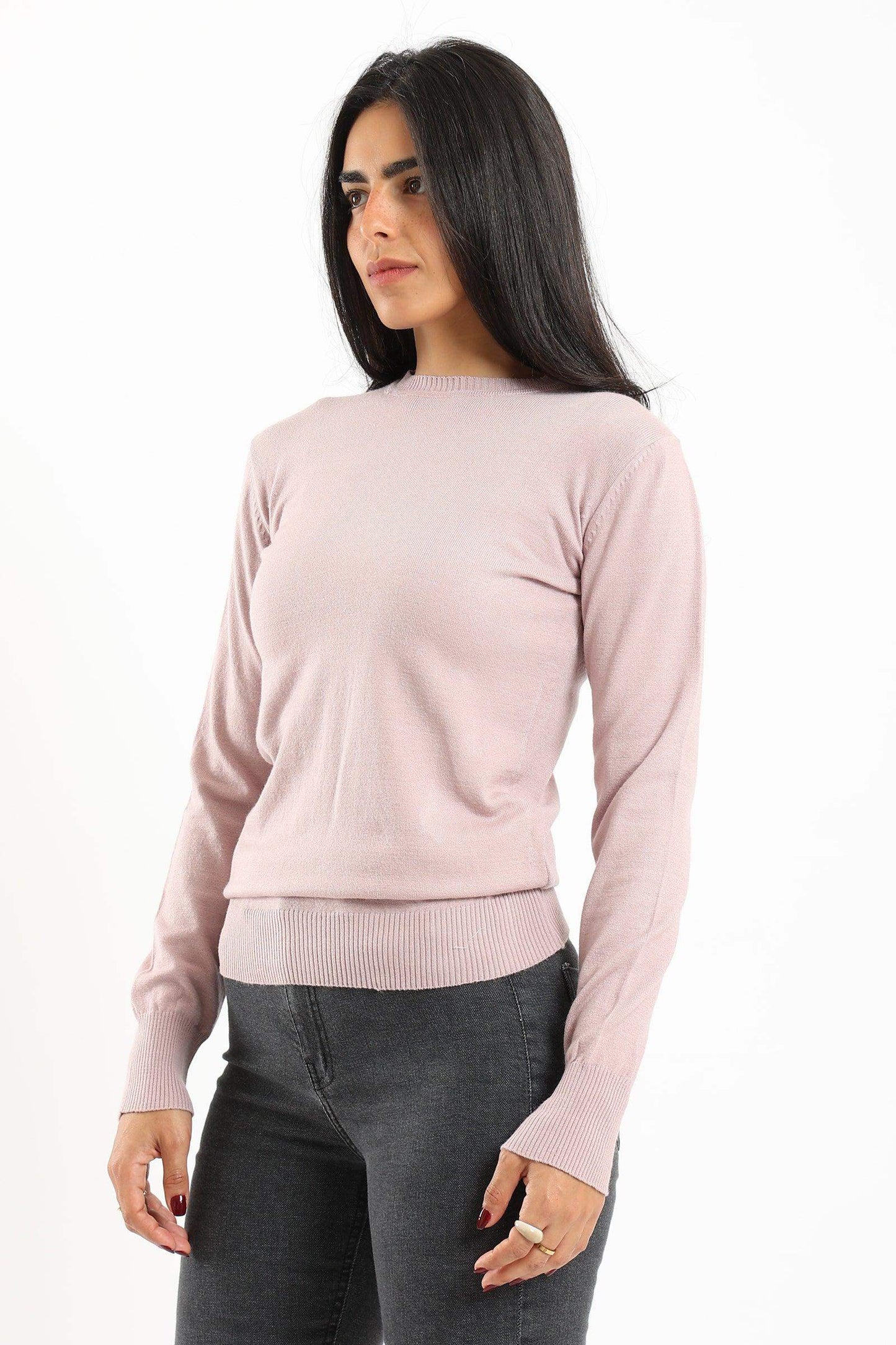 Regular Fit Knitted Pullover - Carina - ÙƒØ§Ø±ÙŠÙ†Ø§