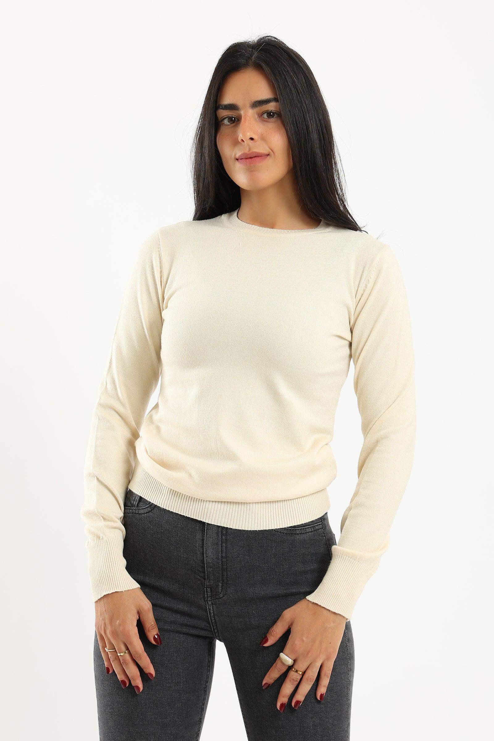 Regular Fit Knitted Pullover - Carina - ÙƒØ§Ø±ÙŠÙ†Ø§